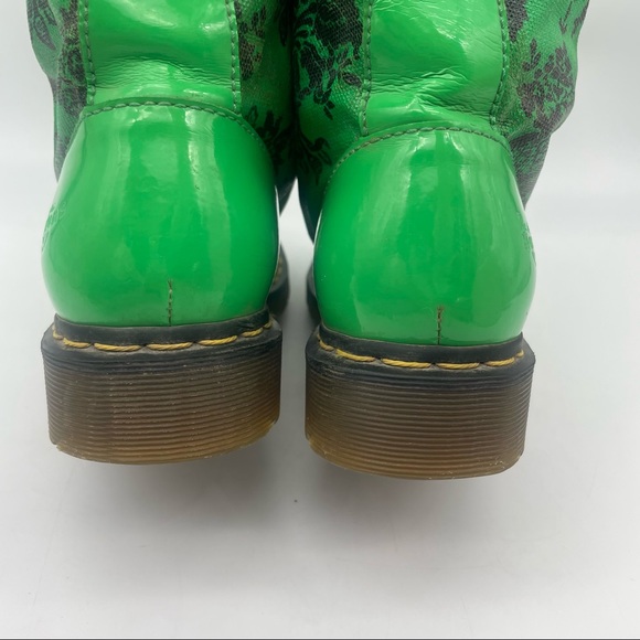 Dr. Martens Shoes Dr Martens Green Nellie Boot Size 7 Poshmark